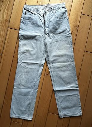 Оригинальные прямые джинсы от armani