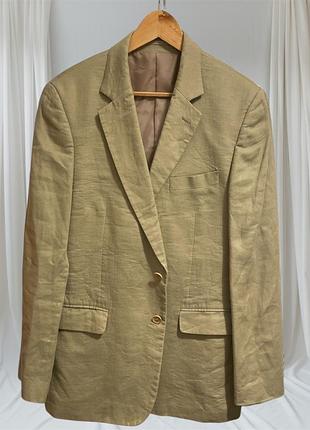 Піджак льон бежевий