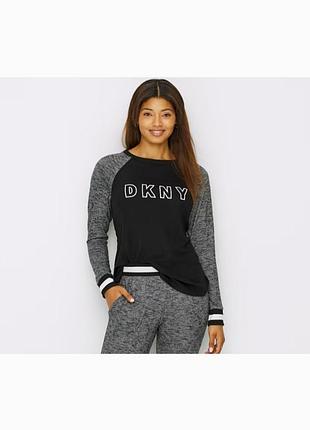 Жіночий реглан трикотажний полувер  dkny р.s