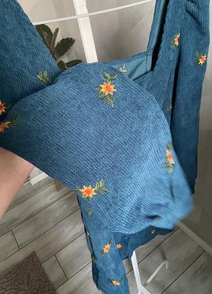 Вельветова сукня 3