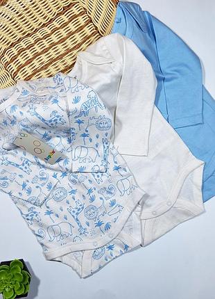 Набор боди перхоила для мальчика 62-68, 74-80