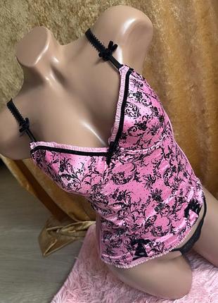 Корсет в квіти