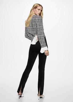 Черные брюки леггинсы