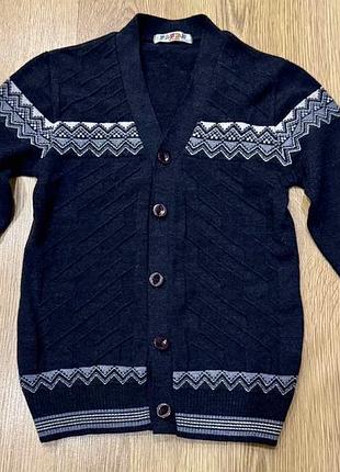 Кофта - жакет на ґудиках,  panda для хлопчика