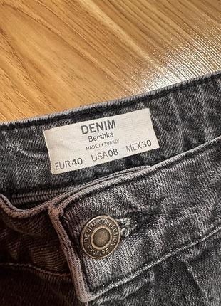 Bershka джинсова спідниця л 3