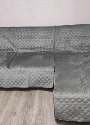 Пошив накидка на диван разной формы, цвета разные