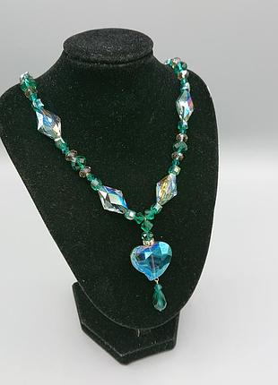 Шикарне намисто з кристалів сваровського бренд amelie