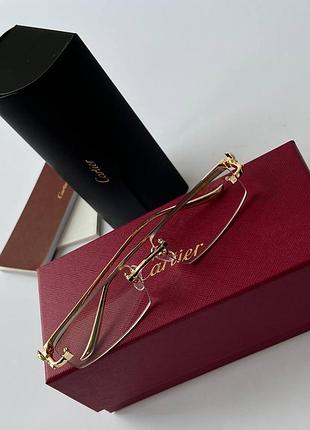 Очки cartier линза фотохромная люкс качество