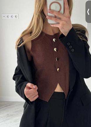 Новый стильный жилет h&m