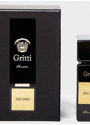 Оригинальный dr. gritti decimo 100 ml parfum