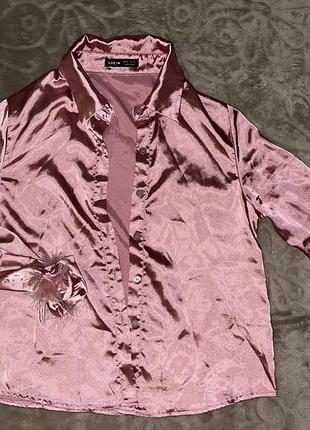 Пижамная рубашка от shein