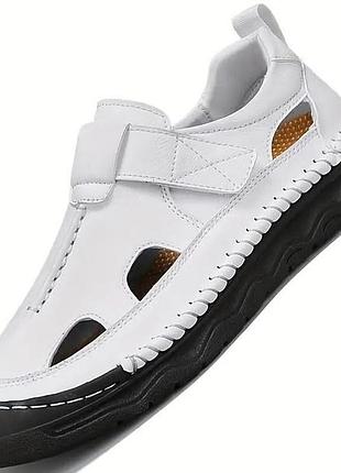 Мужские сандалии 3 цвета 4