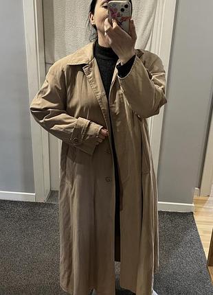 Тренч, плащ піщаного кольору