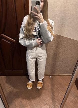 Джинсы белые 34 размер