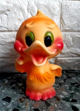 Игрушка резиновая, советская. уточка