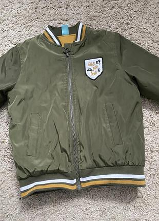 Куртка бомбер на хлопчика
