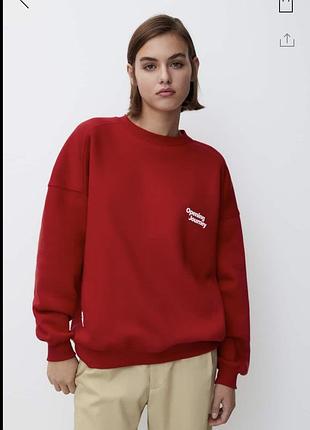 Світшот батнік pull n bear zara
