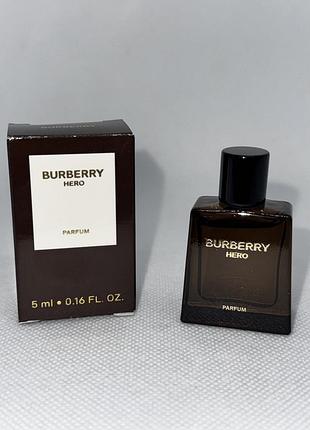 Духи для мужчин burberry hero, 5 мл