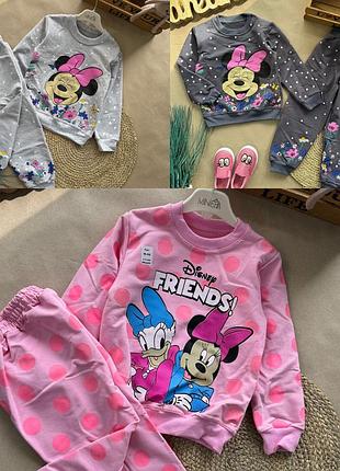 Костюм для дівчинки двунитка весна осінь літо