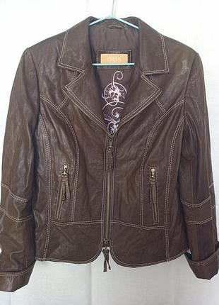 Куртка-косуха  з натуральної шкіри biba- німеччина