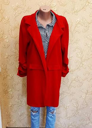 Жакет червоний