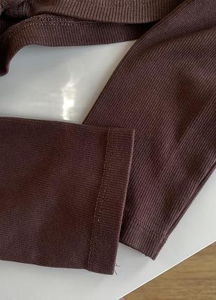 Лонг кофта жіноча коричнева 5