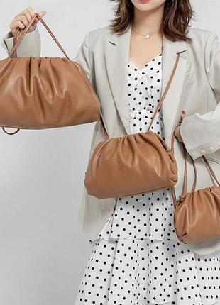 Сумка клатч руда коричнева сумка нова