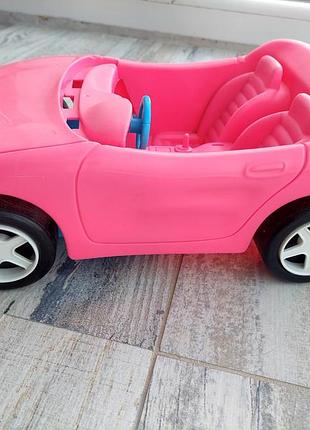 Машинка для ляльки барбі barbie hot drivin' sports car convertible vehicle mattel 1997