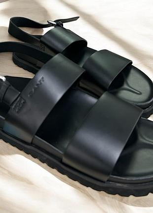 Чоловічі шкіряні сандалії,босоніжки