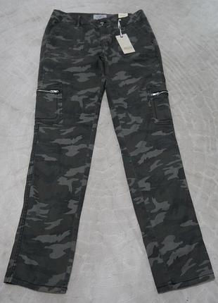 Камуфляжные брюки authentic denim