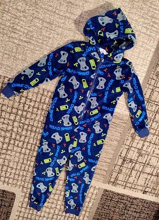 Флісова піжама кігурумі для хлопчика