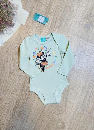 Дитячий боді для малюків 62/68 см lupilu міні маус