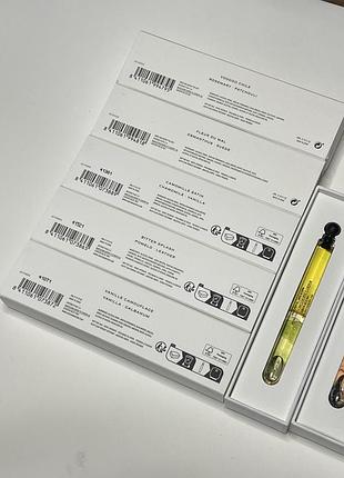 Dries van noten семли парфумів в асортименті по 4 мл.soie malaquais fleur di mal bitter splash camomile satine 3