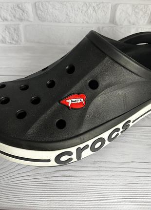 Джибітс «губи з кликами» 👄 шарм для крокс, crocs