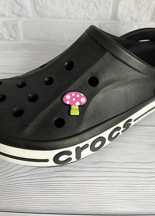 Джибітс «мухомор» шарм для крокс, crocs