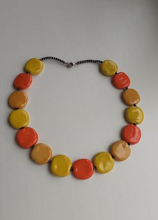 Керамические бусы, бусины из керамики