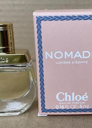 Chloé nomade lumière d'égypte edp 5ml
