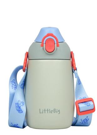 Термочашка для дітей littlebig rebel геройська сіра 4020