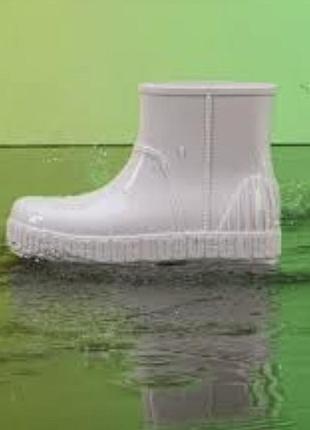 Ugg резинові ботінки з меховой устілкой