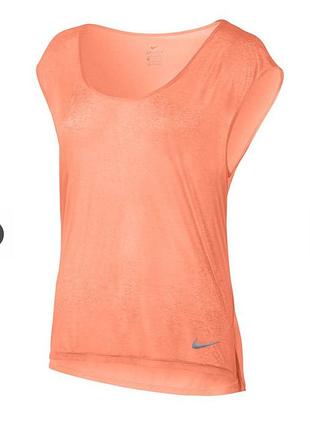 Женская футболка nike breathe top short sleeve cool