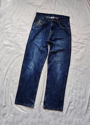 Baggy vintage jeans брюки прямые широкие