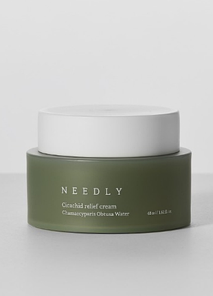 Заспокійливий крем з центелою needly cicachid relief cream