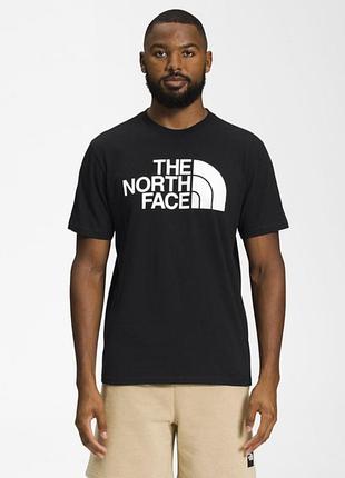 The north face оригинальная стильная футболка хлопок 2xl в идеале