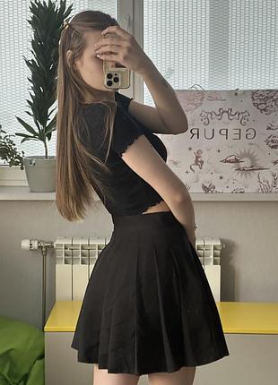 Мини юбка 3
