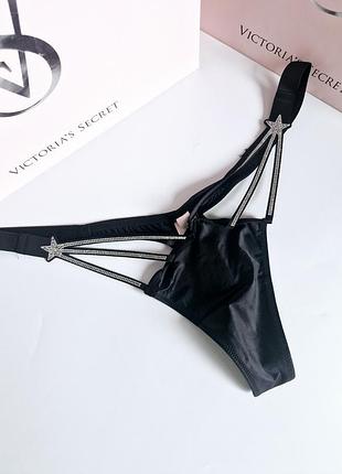 Трусики  victoria's secret стрінги victoria's secret трусики з камінцями victoria's secret