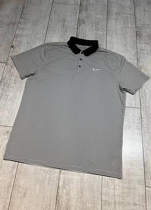 Мужское поло в полоску nike golf