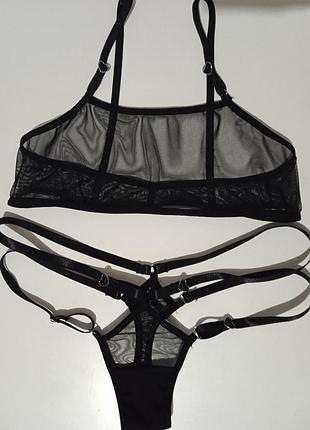 Комплект топ и трусики стринги (можно и слипы)