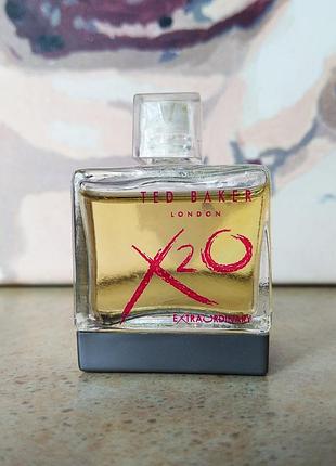 Ted baker x2o extraordinary for women мини туалетная вода для женщин 10 мл.