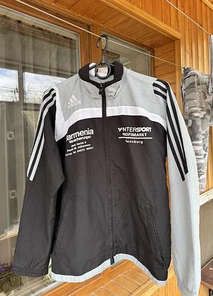 Куртка adidas вітровка адідас балонова весняна вінтаж y2k sk8 vintage
