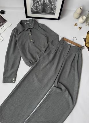 Костюм брючный/кофта брюки/тиар